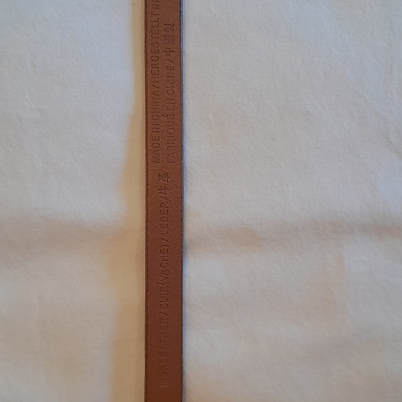 Lands' End Leather Bow Belt - Picture 3 of 8